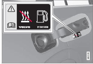 Volvo XC90 Tankdeckel öffnen